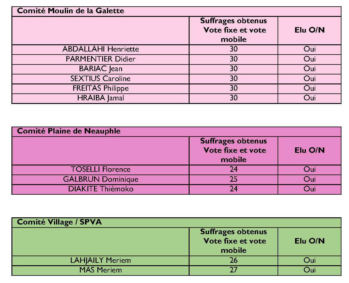 elus comités de quartier 2
