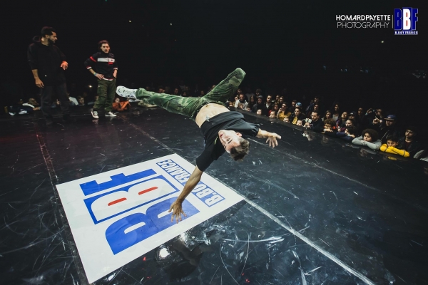 Battle B-Boy Vignette