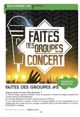 faites des groupes