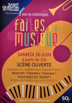 faites de la musique médiathèque Trappes Vignette