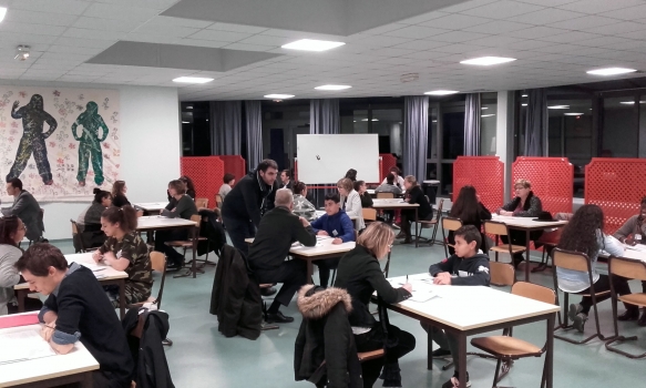 Collège Gustave Courbet Trappes éducation Vignette