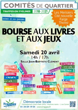 Bourse aux livres et aux jeux Trappes Vignette