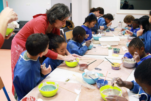 Atelier périscolaire poterie